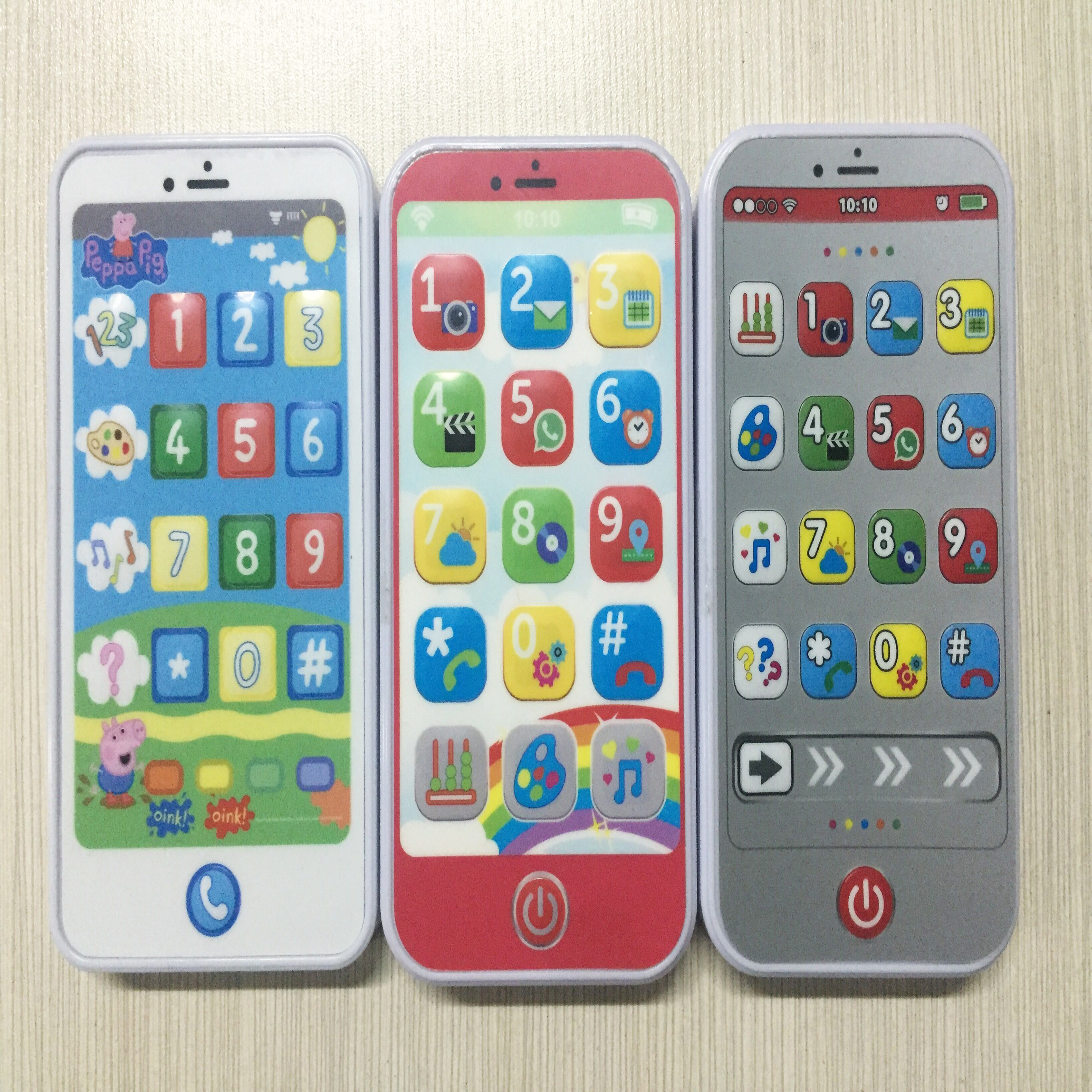 Customizable Digital Printed 0.125mm Glossy PET Material Membrane Front Panel Graphic Overlay 3M Adhesive Toy Keypad Application