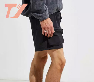 New Style Utility cargo shorts men half pants shorts with pocket custom nylon cargo shorts for men