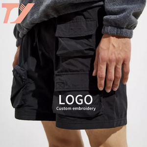 New Style Utility cargo shorts men half pants shorts with pocket custom nylon cargo shorts for men