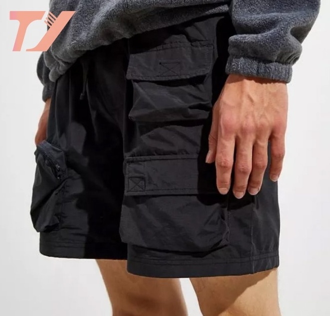 New Style Utility cargo shorts men half pants shorts with pocket custom nylon cargo shorts for men