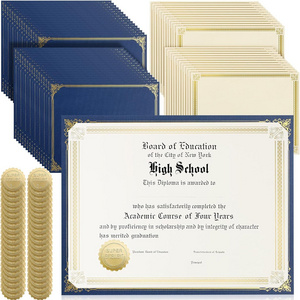 Factory Price Printing Paper Certificate Graduation Certificate Custom Printed Paper & Paperboard Printing