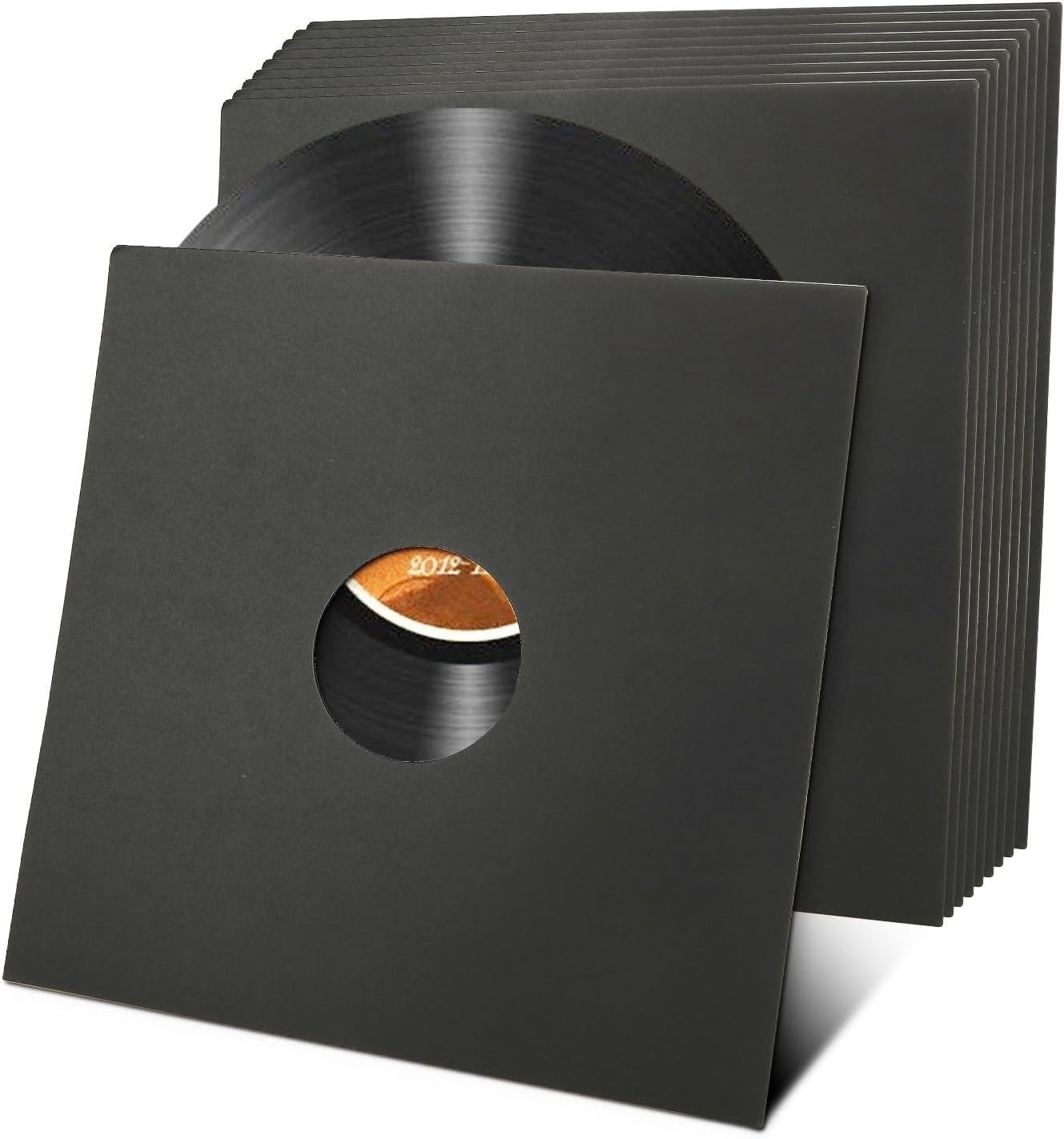 Vinyl Record Sleeves 350gsm Blank Album Jackets Cardboard LP Vinyl Jacket Covers for Collections Storage