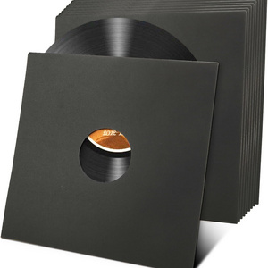 Vinyl Record Sleeves 350gsm Blank Album Jackets Cardboard LP Vinyl Jacket Covers for Collections Storage