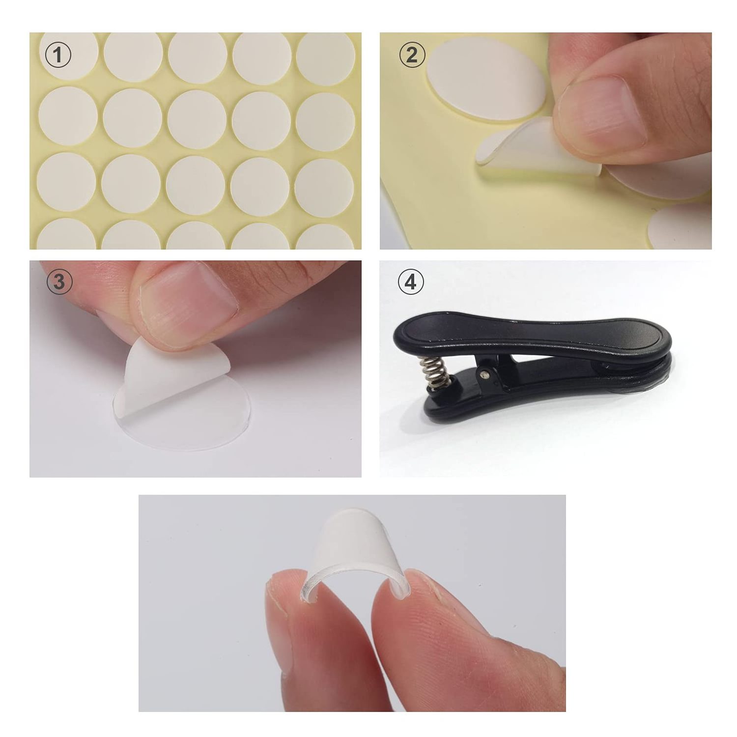 Clear Sticky Tack Remove Round Putty Double Side Adhesive Dots Poster Putty Removable Sticky Dots For Decorate