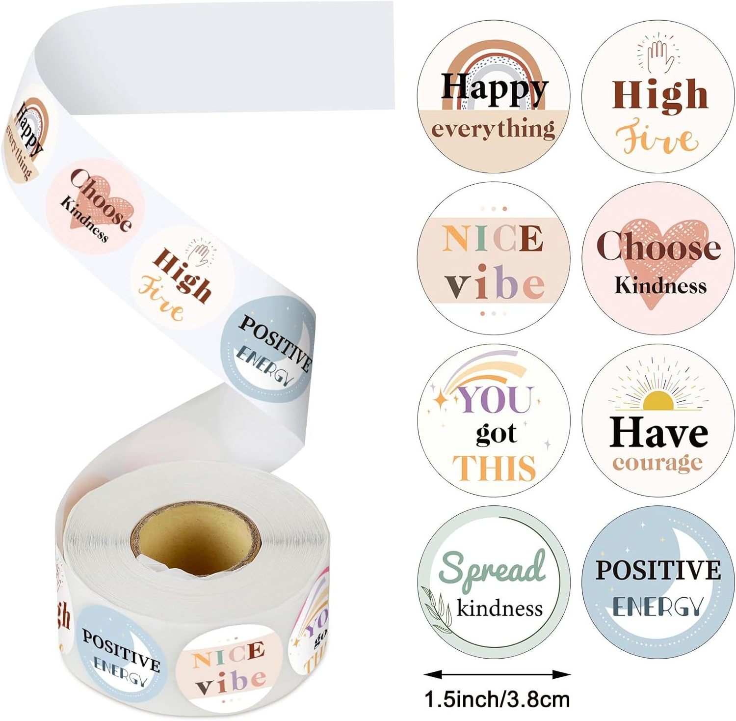 Wholesale Positive Affirmation Stickers Motivational Sayings Encouraging Colorful  Sticker for Scrapbooking, Arts, DIY Crafts