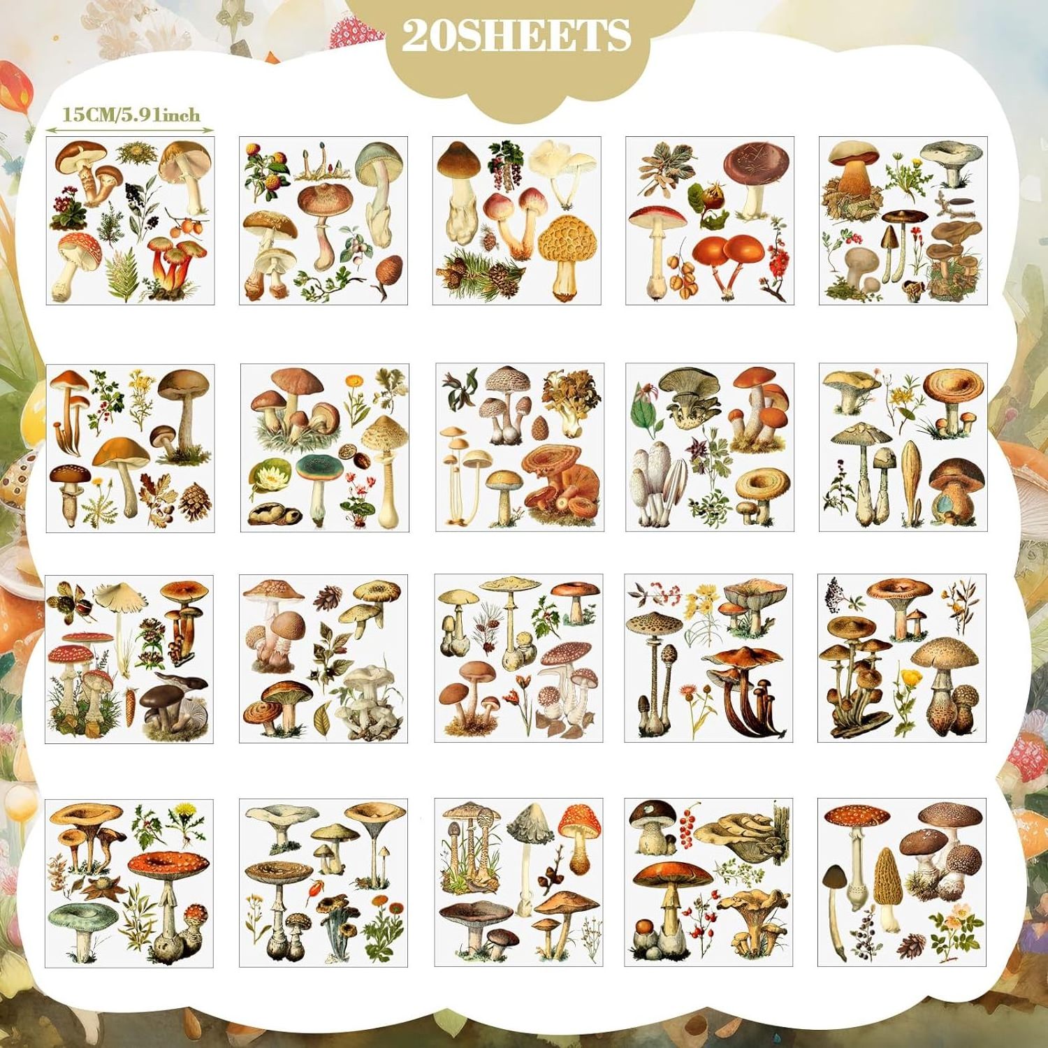 Christmas Transfers Stickers Snowman Vintage Bible Reindeer Gnome Fall Decals for DIY Craft Home