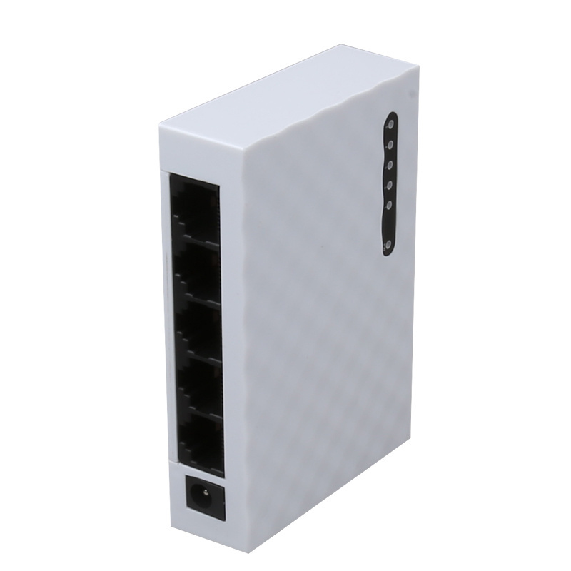 5 Ports 10/100/1000Mbps Fast Switch Plastic Shell Gigabit Ethernet Switches  MediaTek /MTK7530 Chipset for Desktop