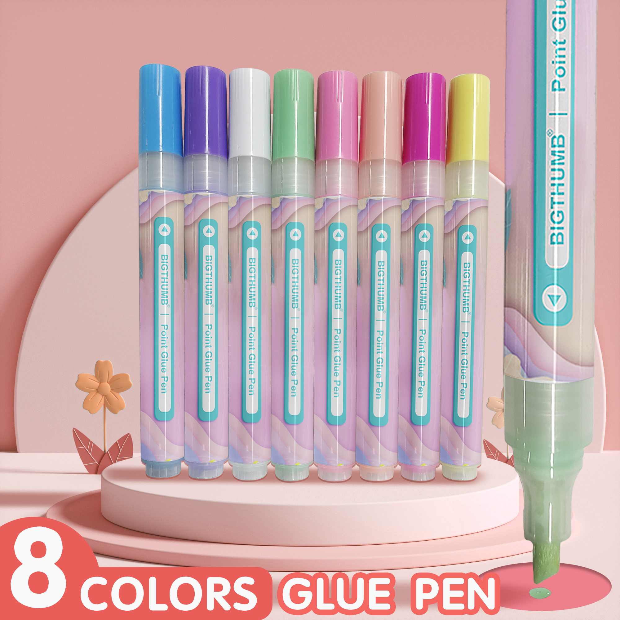 best Selling Glue Marker pen Japan Tip 4.5mm Smooth Writing liquid Glue pens