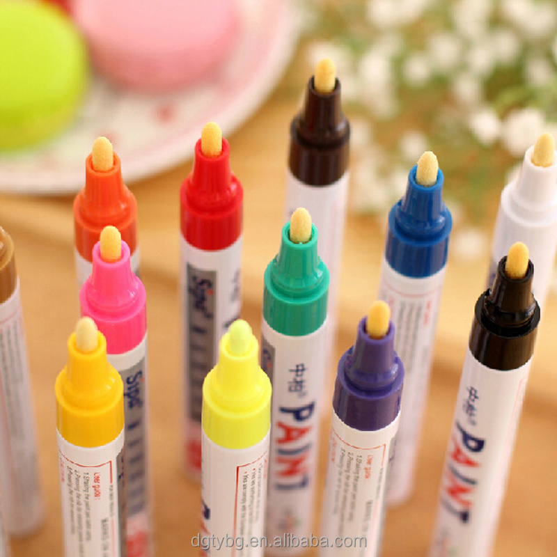 Color paint marker pen car tire metal paint Pen Marker