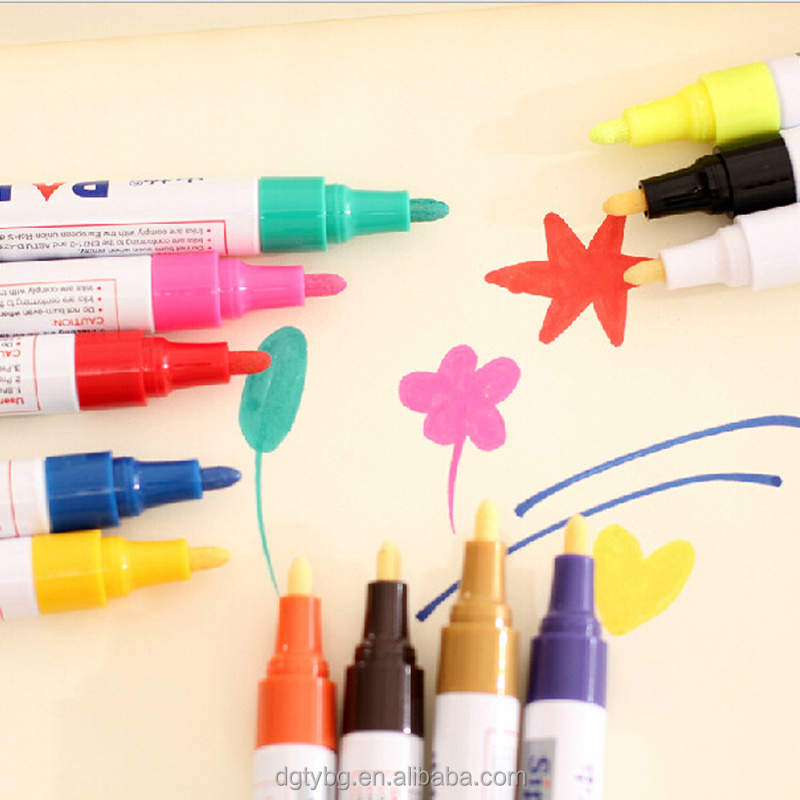 Color paint marker pen car tire metal paint Pen Marker