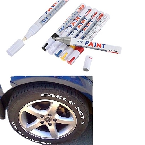 White Paint Marker Pen Tire Marker Paint Pen color match painting pen