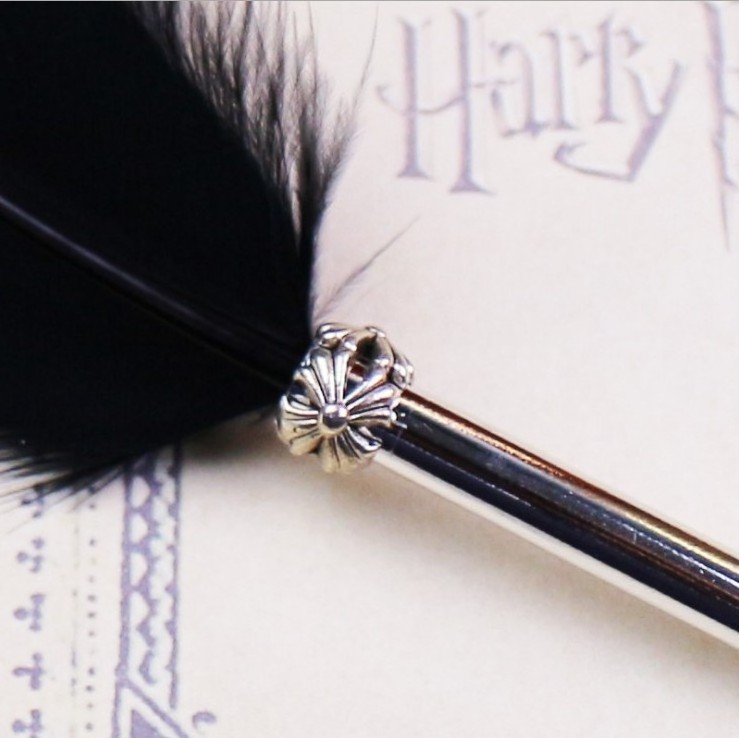 Feather Quill Fountain Pen Set