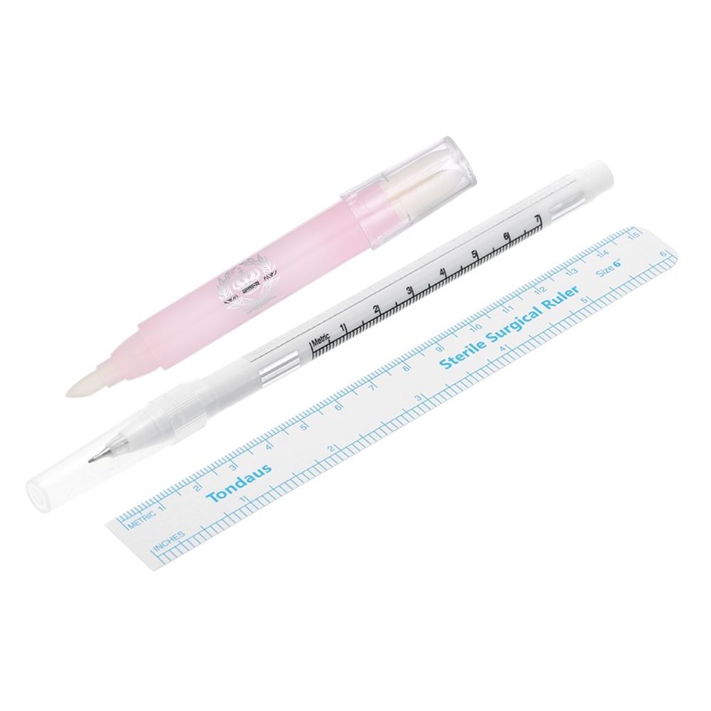 Magic Eraser Pen, Eyebrow Tattoo Remover of Marker Ink Permanent Microblading Makeup Removal with 3 Replaced Heads