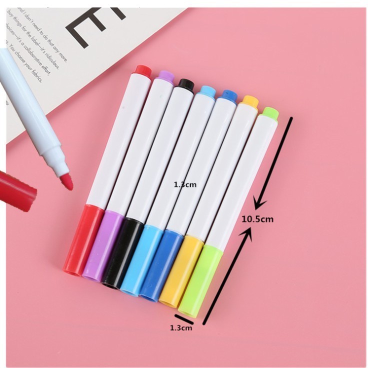 Liquid Chalk Pen Markers Dust-Free Erasable White Chalkboard Chalk Water-Based Non-Toxic Wet Erase Chalk Ink Pens Fine Tip