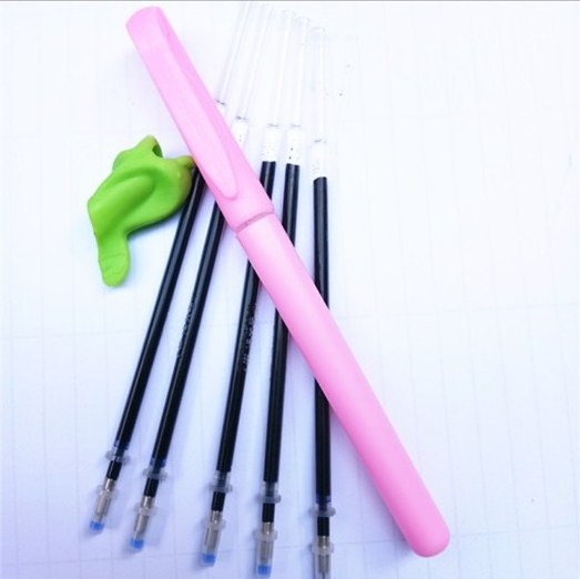 Calligraphy Copybook Reuse Auto Vanishing Pens Joke Magic Vanishing Pen Refill Invisible Air Disappearing ball pen for kids