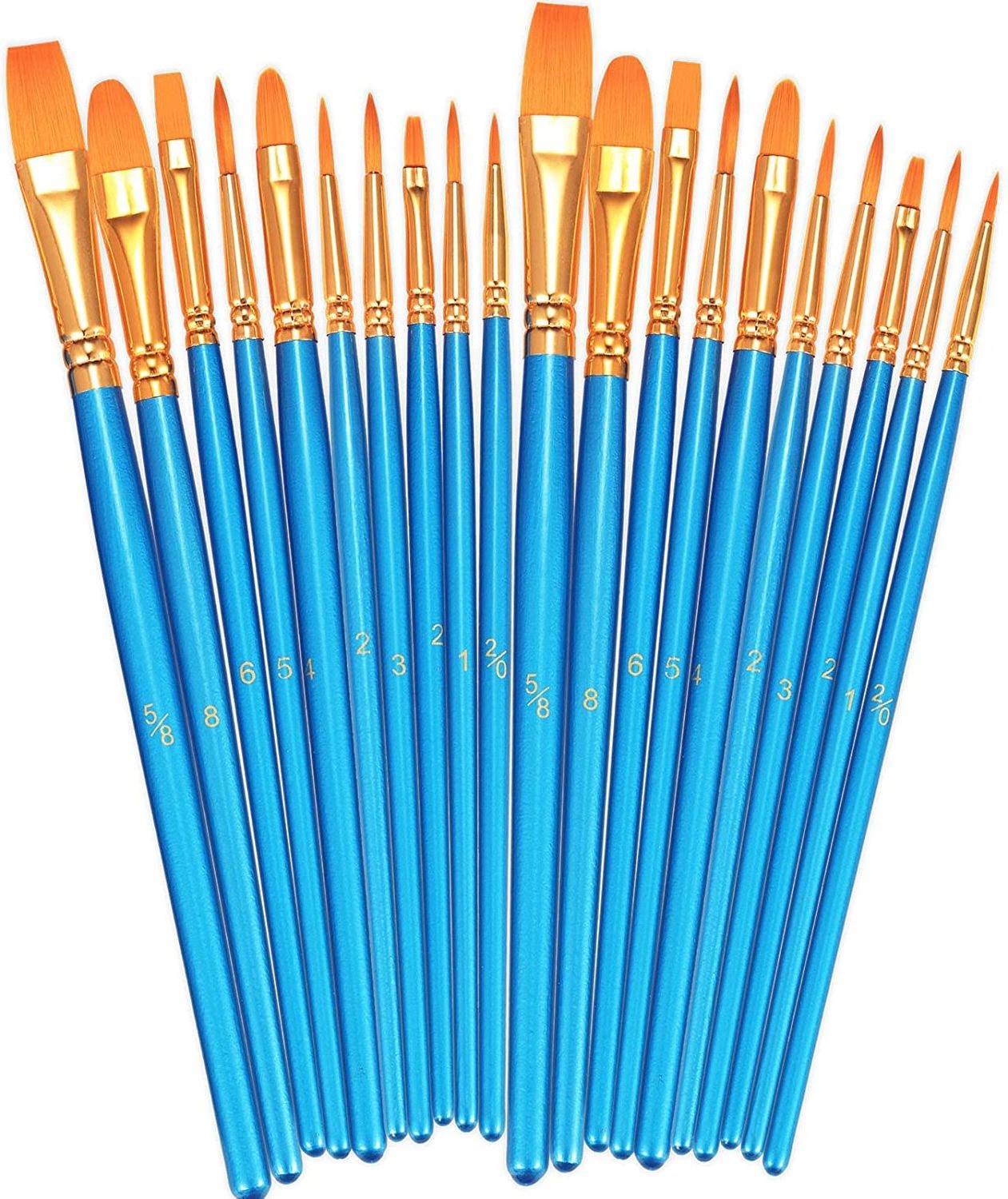 Paint Brushes Set 10 PCS Brushes for Art Painting Watercolor Acrylic Paint oil Painting Artist Brush