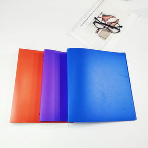 High Quality Custom A4 A6 Plastic Loose Leaf File Folder Wholesale A5 3 Ring Binder 1 Inch