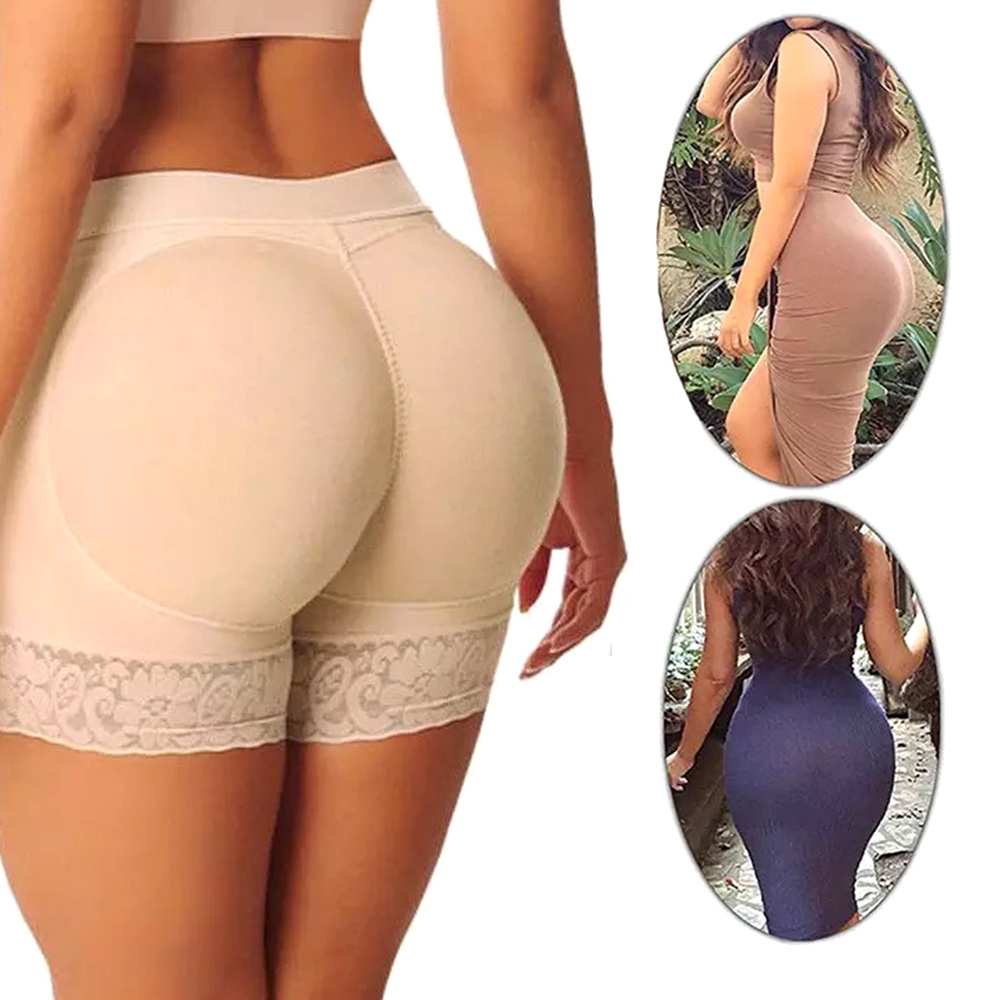 Women Sexy Silicon Buttocks and Hips Pants Underwear Padded Panties Body Shaper Butt Lifter Machine