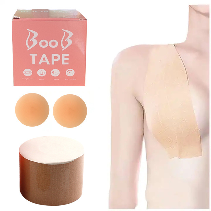 Waterproof Breast push up bio glue 5cm 7.5cm and 10cm boob tapes bras for women adhesive invisible