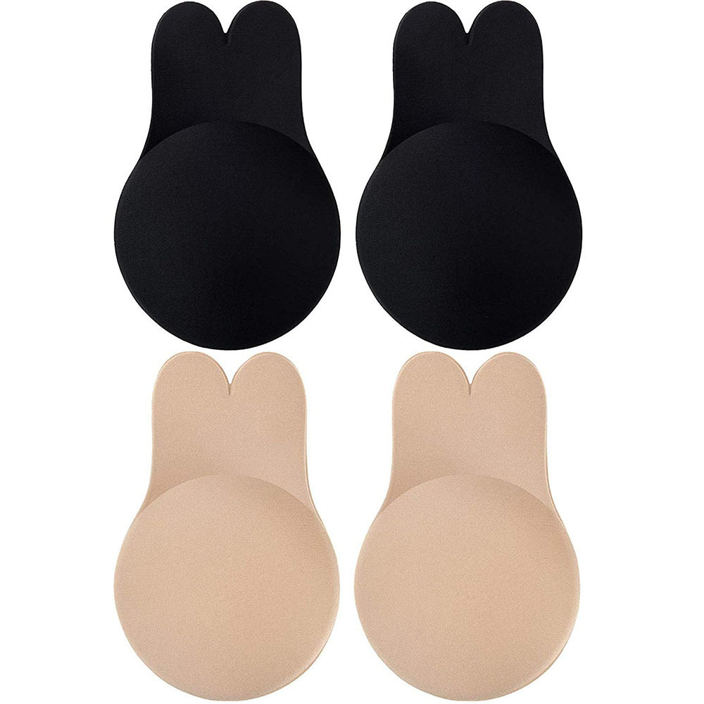 Solid patch anti bump breast pad nipple patch anti light areola patch invisible silicone frontless bra