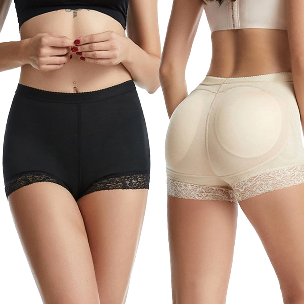 Women Sexy Silicon Buttocks and Hips Pants Underwear Padded Panties Body Shaper Butt Lifter Machine