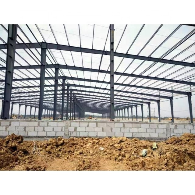 Modular Light Metal Customizable Prefabricated Building/Workshop/Factory Steel Structure Steel Structure