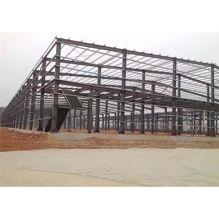 Prefabricated Steel Building Structure Warehouse Building Construction Indoor Stadium Steel Frame Structure Roofing