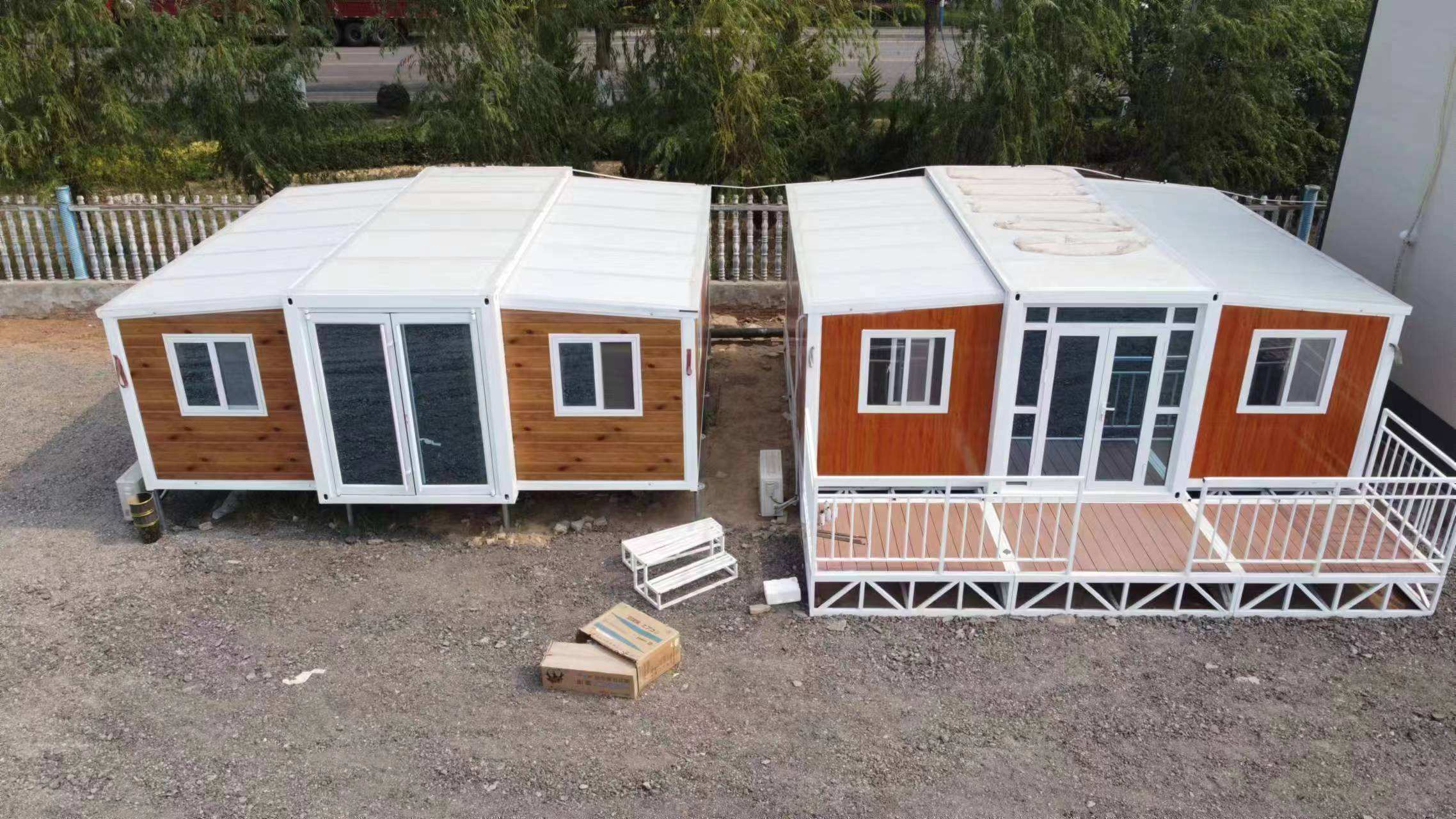 Cheap Price Real Estate Houses Prefabricated Steel Modern House 4 Bedrooms Tiny House Modular Home Made In China