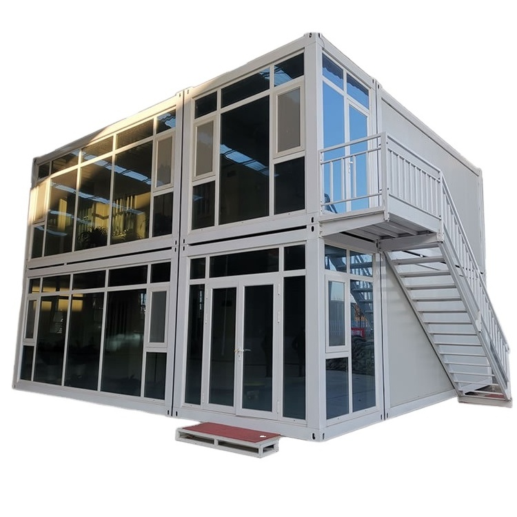 Factory Hot Sale Spain 40 Ft Feet Stackable Fast Build Earthquake Proof Prefab Bolt House Prefab Casa Container