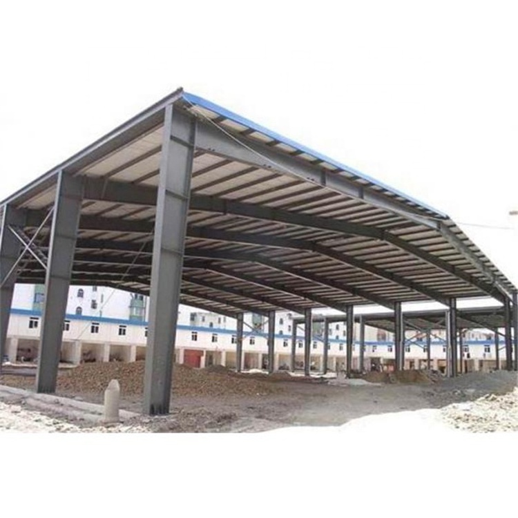 Prefabricated Steel Building Structure Warehouse Building Construction Indoor Stadium Steel Frame Structure Roofing