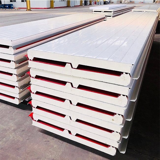 Cheapest Factory Supply Easy Installation Insulated Light Weight Eps Sandwich Panel Price For Roof And Wall