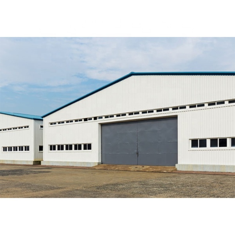 Prefabricated Steel Building Structure Warehouse Building Construction Indoor Stadium Steel Frame Structure Roofing