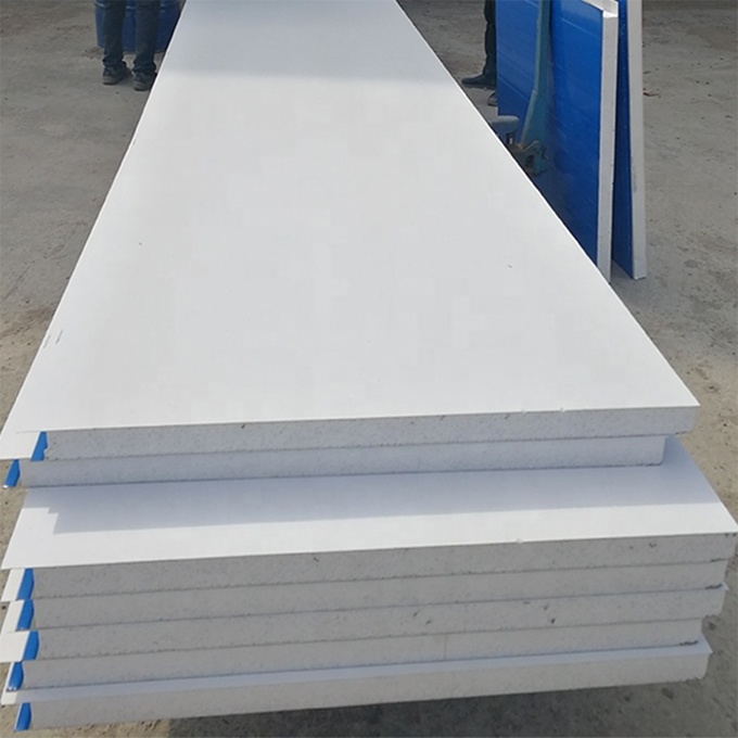 Cheapest Factory Supply Easy Installation Insulated Light Weight Eps Sandwich Panel Price For Roof And Wall