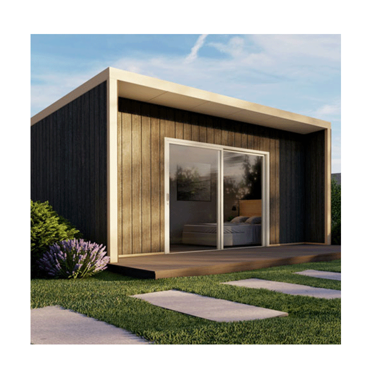 Luxury Modern Stainless Steel Frame Structure Smart Home Modular Tiny House