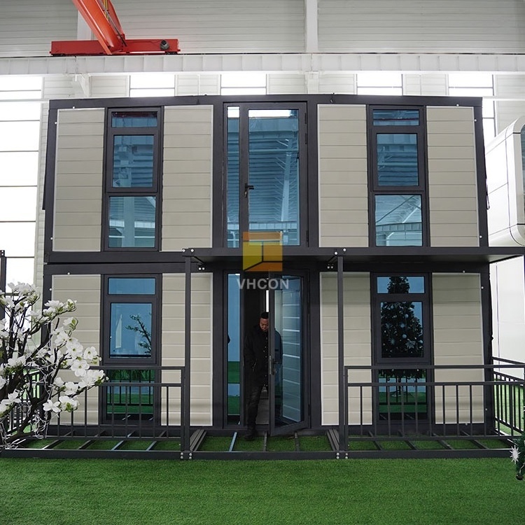 VHCON Factory Custom Eco-friendly expandable container two story house