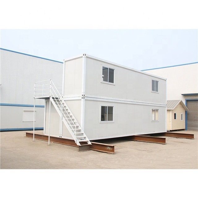 Hot Sale Ready Made Steel Structure Easy To Assemble Pre-engineered Mobile Houses 4 Rooms Prefab Office Container