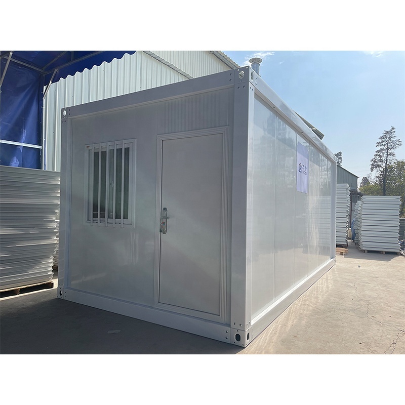 China Price Cheap Amenities Building Prefab Flat Pack Store Prefabricated Duplex Luxury 4 Bedroom Container House With Balcony