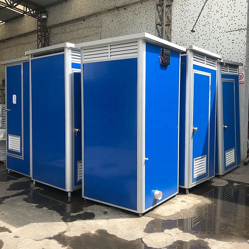 OEM Supply Prefab Flat Pack Faster Build Portable Mobile Public Toilet With Basin And Shower Portable Toilet