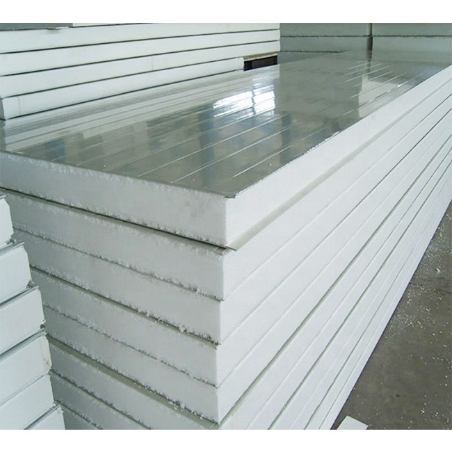 Prefab Wall Roof Panels Sandwich Pu Polyurethane Sandwich Panel For Cold Room