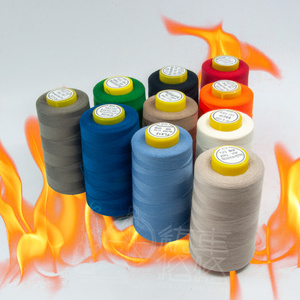 1313 meta aramid thread Fire Retardant meta aramid spun thread High tenacity fire proof meta-aramid sewing thread