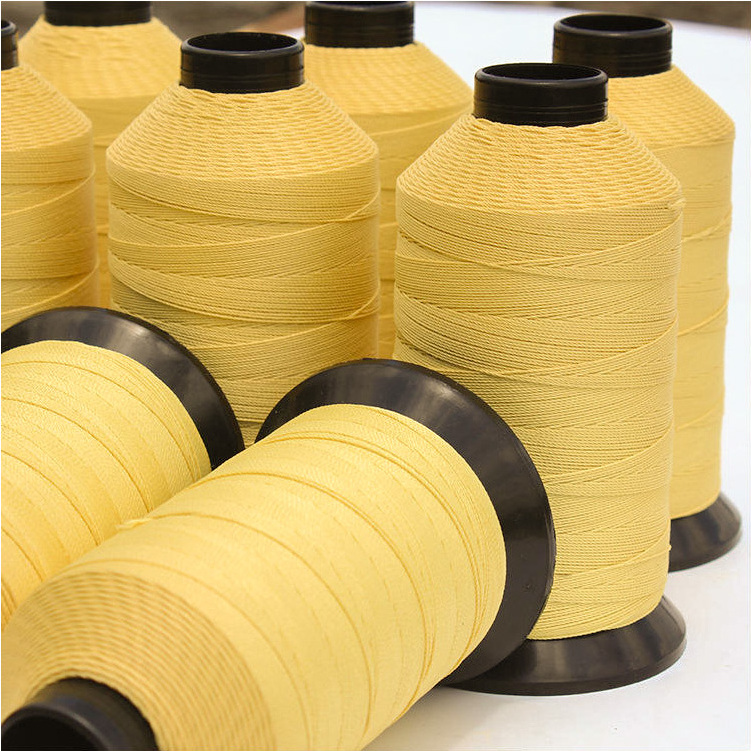 1414 para aramid thread cut resistant retardant para-aramid Filament thread fire resistant Filament para aramid sewing thread