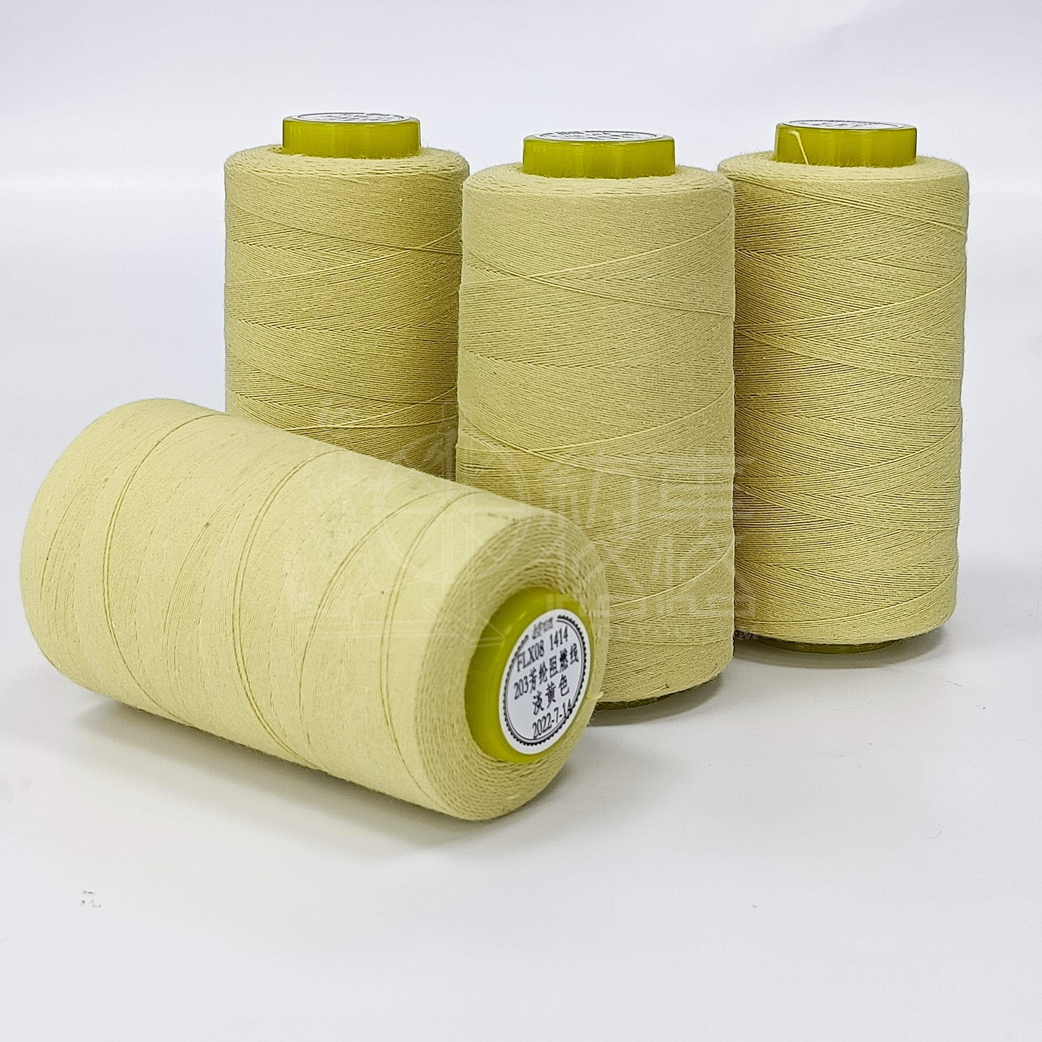 1414 para aramid thread High Strength cut resistant fire resistant para-aramid spun thread retardant para aramid sewing thread