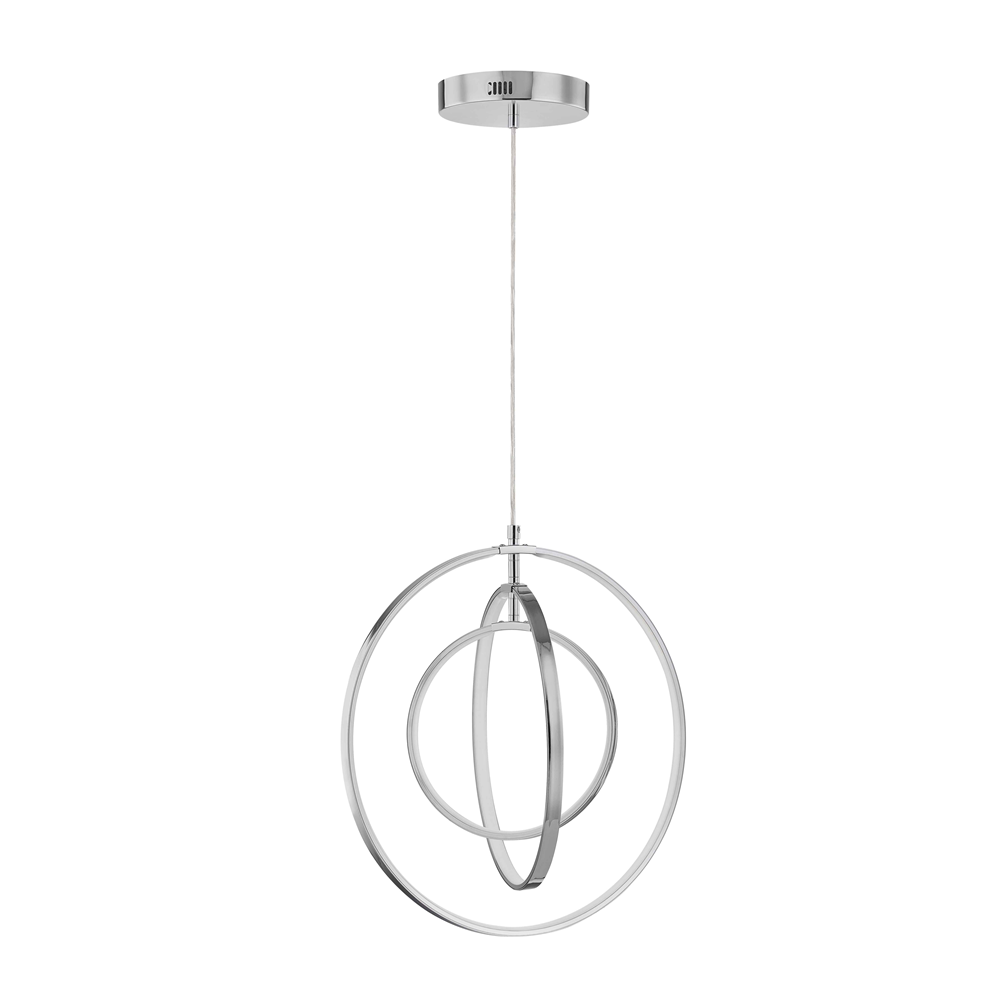 Nordic modern kitchen lighting fixtures  high transmittance acrylic lampshade  LED ring chandelier for living room lamp