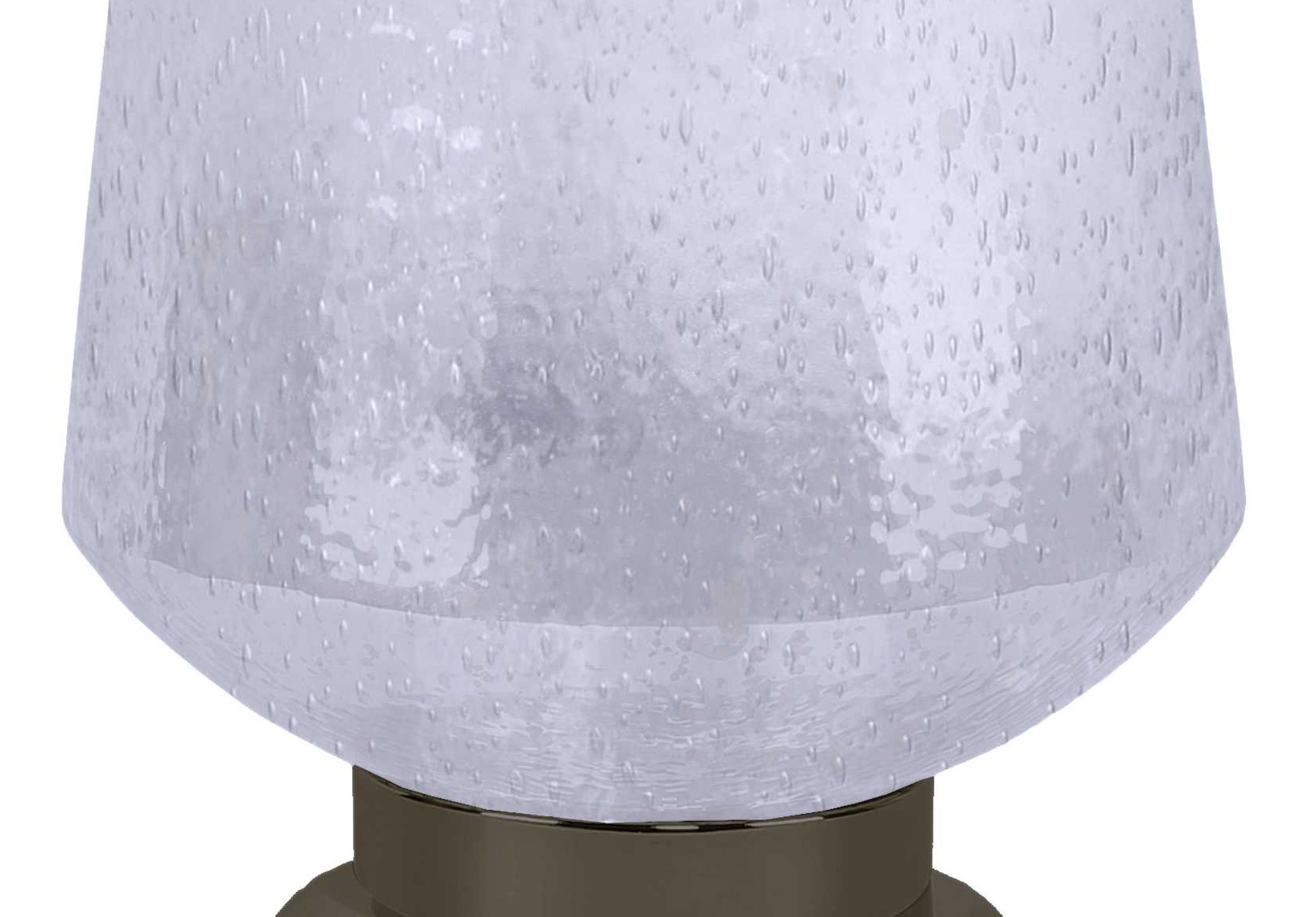 Nordic Bubbles Glass Up Lighting Clear Shade Design Table Lamp for Study Desk