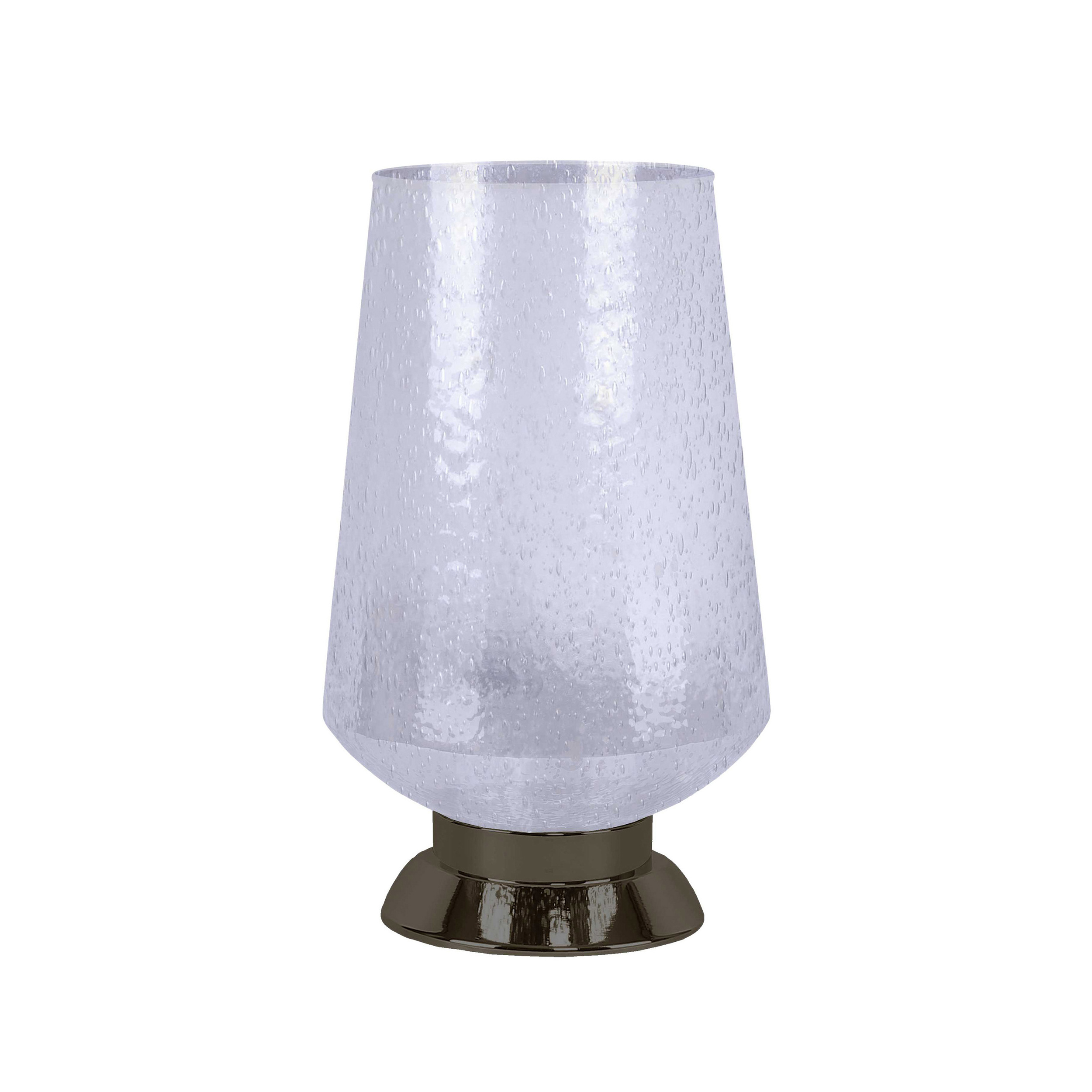 Nordic Bubbles Glass Up Lighting Clear Shade Design Table Lamp for Study Desk