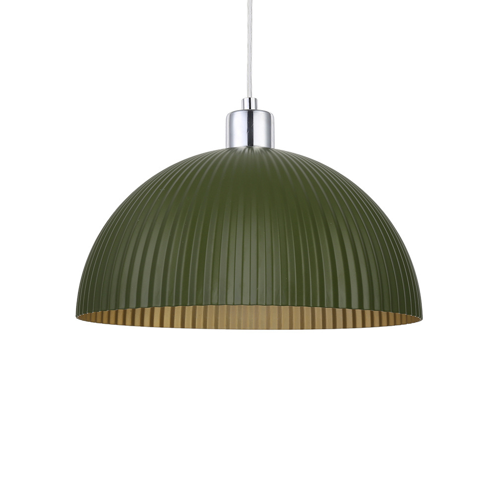 Industrial Cone green metal lampshade industrial style iron pendant light for restaurant ceiling pendant lamp