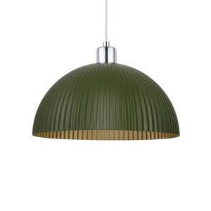 Industrial Cone green metal lampshade industrial style iron pendant light for restaurant ceiling pendant lamp