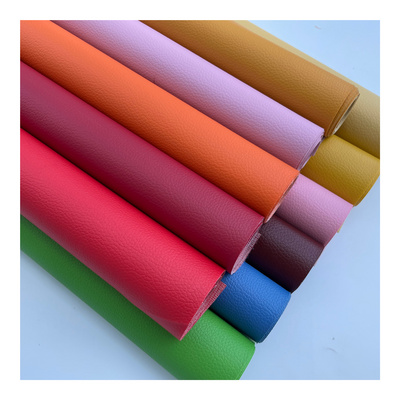 Faux Leather Fabric Pvc Leather Repair Self-adhesive Patch Lychee faux leather rolls printed