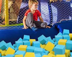 Fire Proof Colorful Polyurethane Foam Pit Cubes And Foam Pit Blocks For Trampoline Park And Soft Playground