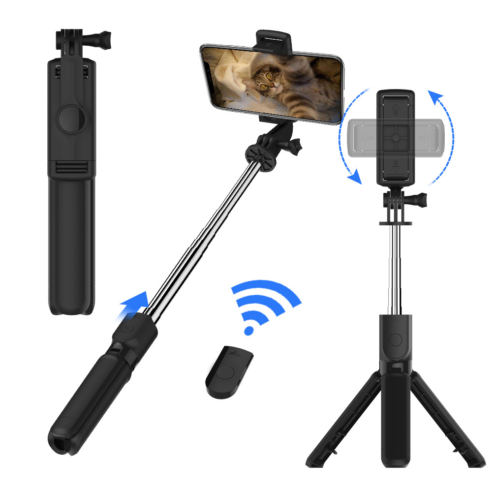 Hot Selling S03 Handheld Selfie Stick Flexible Tripod Holder Stand For Live Broadcast 360 Flexible mobile phone Tripod